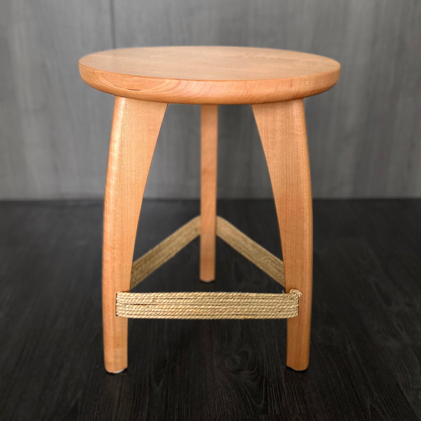 West Coast End Table & Stool - thestableswoodshop