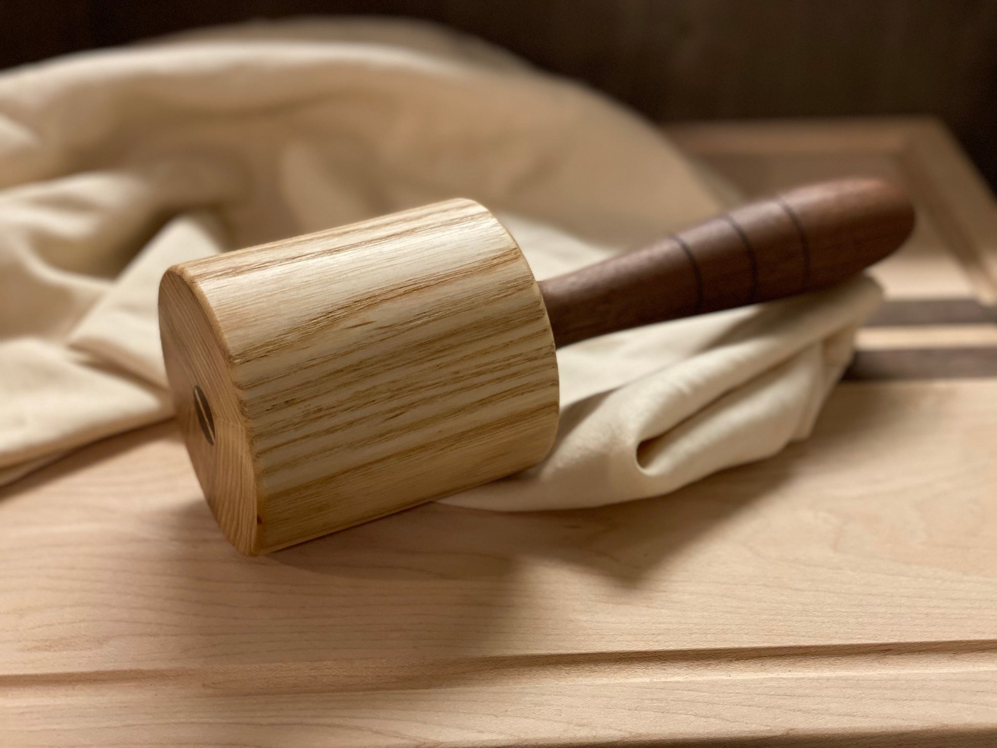 Handmade Wooden Mallet - thestableswoodshop