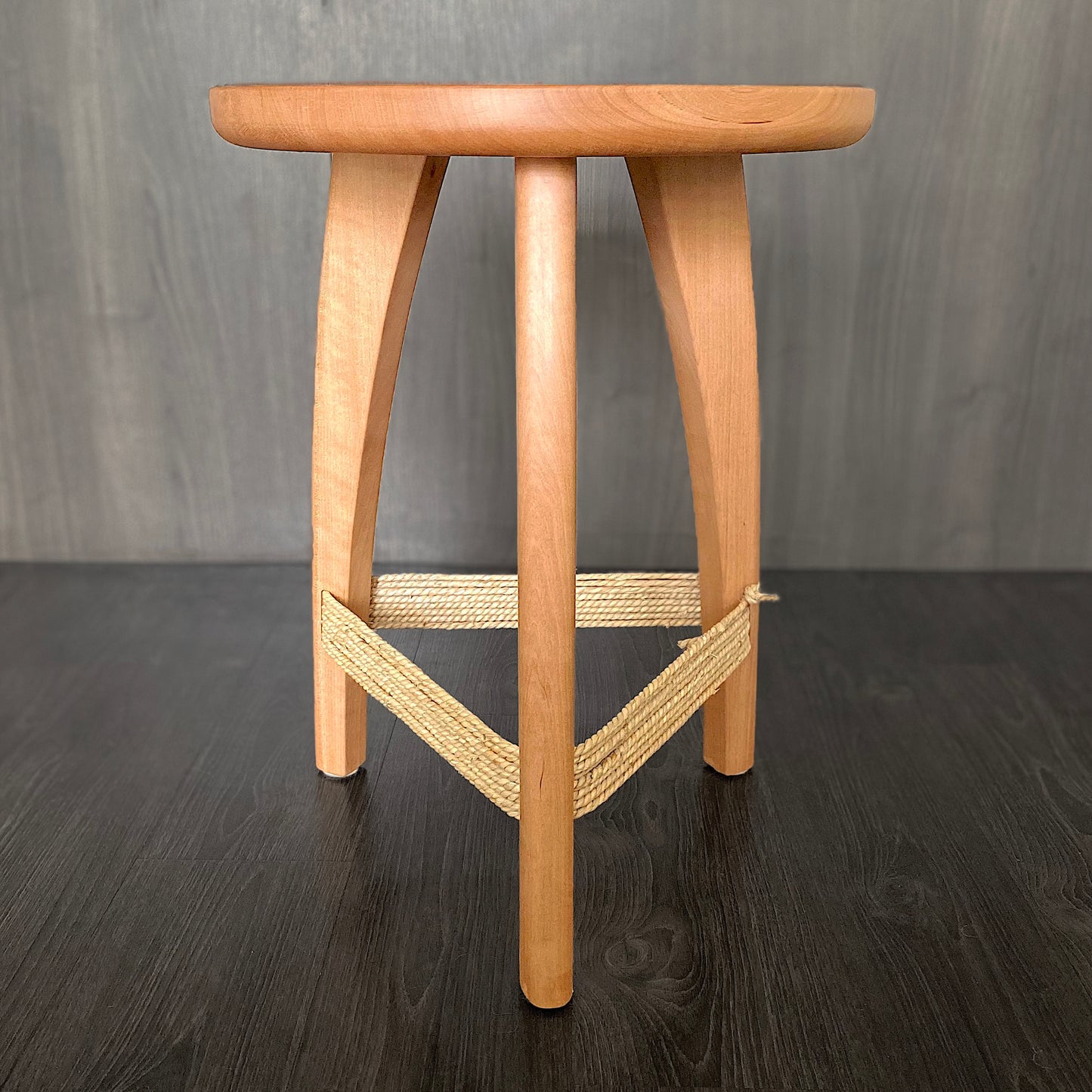 West Coast End Table & Stool - thestableswoodshop